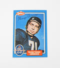 1988 Swell Football Greats George Connor #30 Signed On Card Auto