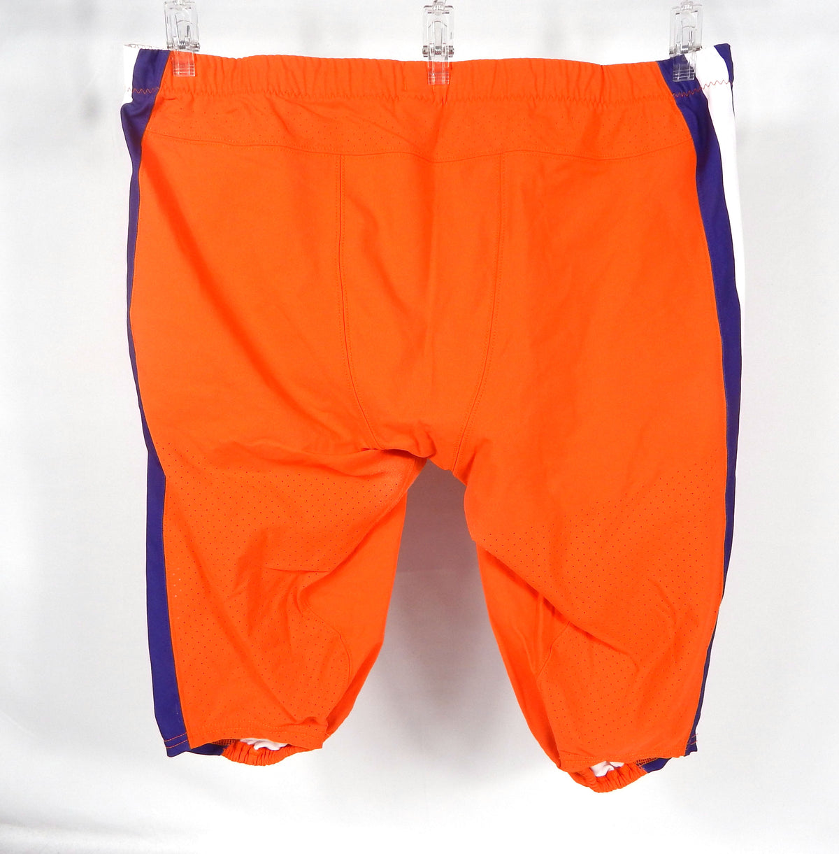 2016-18 Clemson Tigers Game Issued P Used Orange Pants College Playoffs 48 8S Pic2