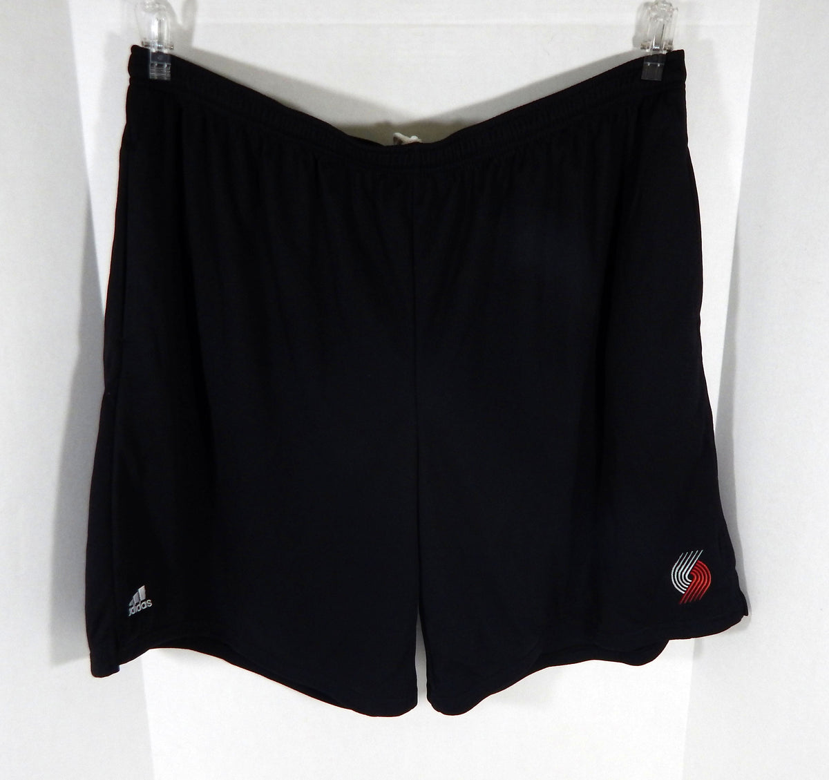 2000s Portland Trailblazers Team Issued Black Training Shorts 3XL DP65095