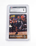 1996-97 Score Board All Sport PPF Allen Iverson RC #7 Rookie CGC 9