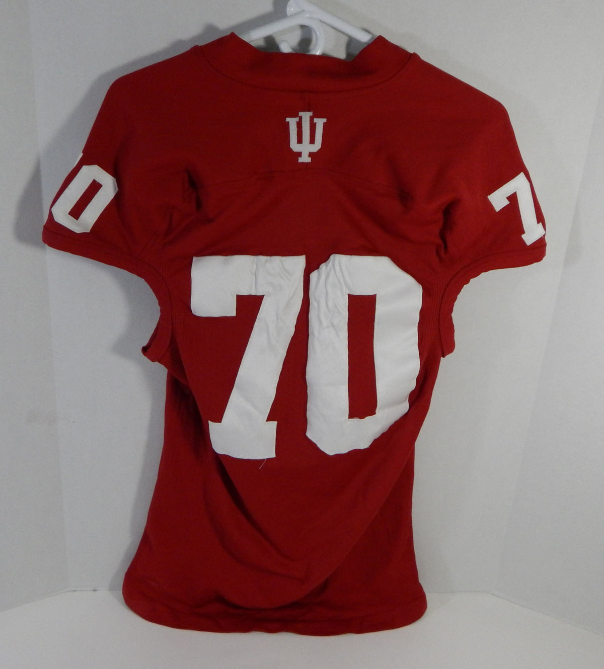 2012 Indiana Hoosiers #70 Game Used Red Jersey Nameplate Removed M DP14160 Pic2