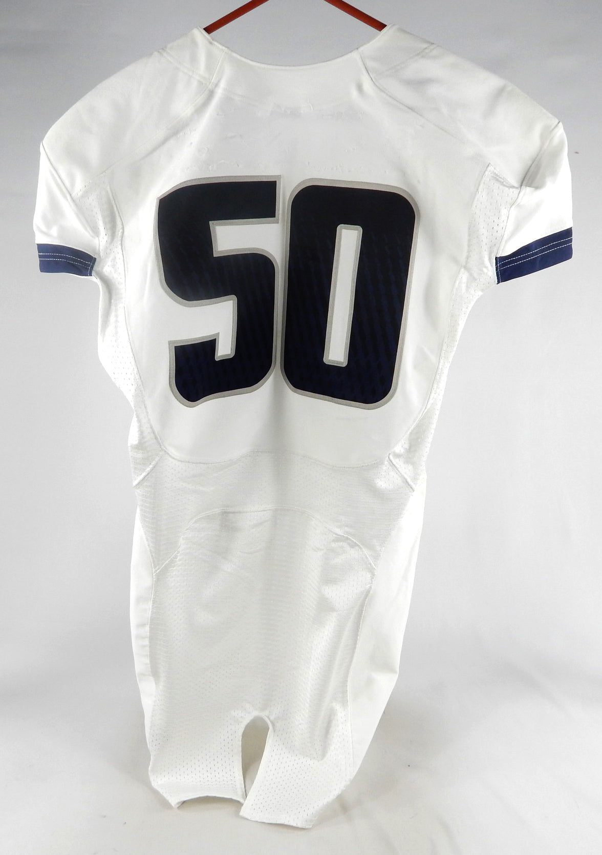 2013-15 Utah State Aggies #50 Game Used White Jersey NP R M 059 Pic2