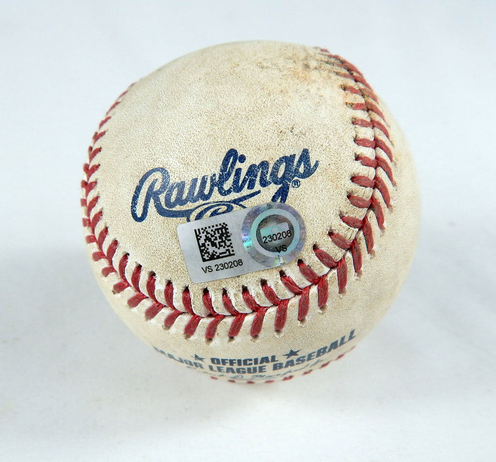 2023 Cubs Nationals Game Used Baseball Hayden Wesneski Luis Garcia PID 2 Pic2
