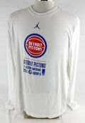 2025-26 Detroit Pistons Marcus Sasser #25 Game Used White Shirt NBA Cup L 847