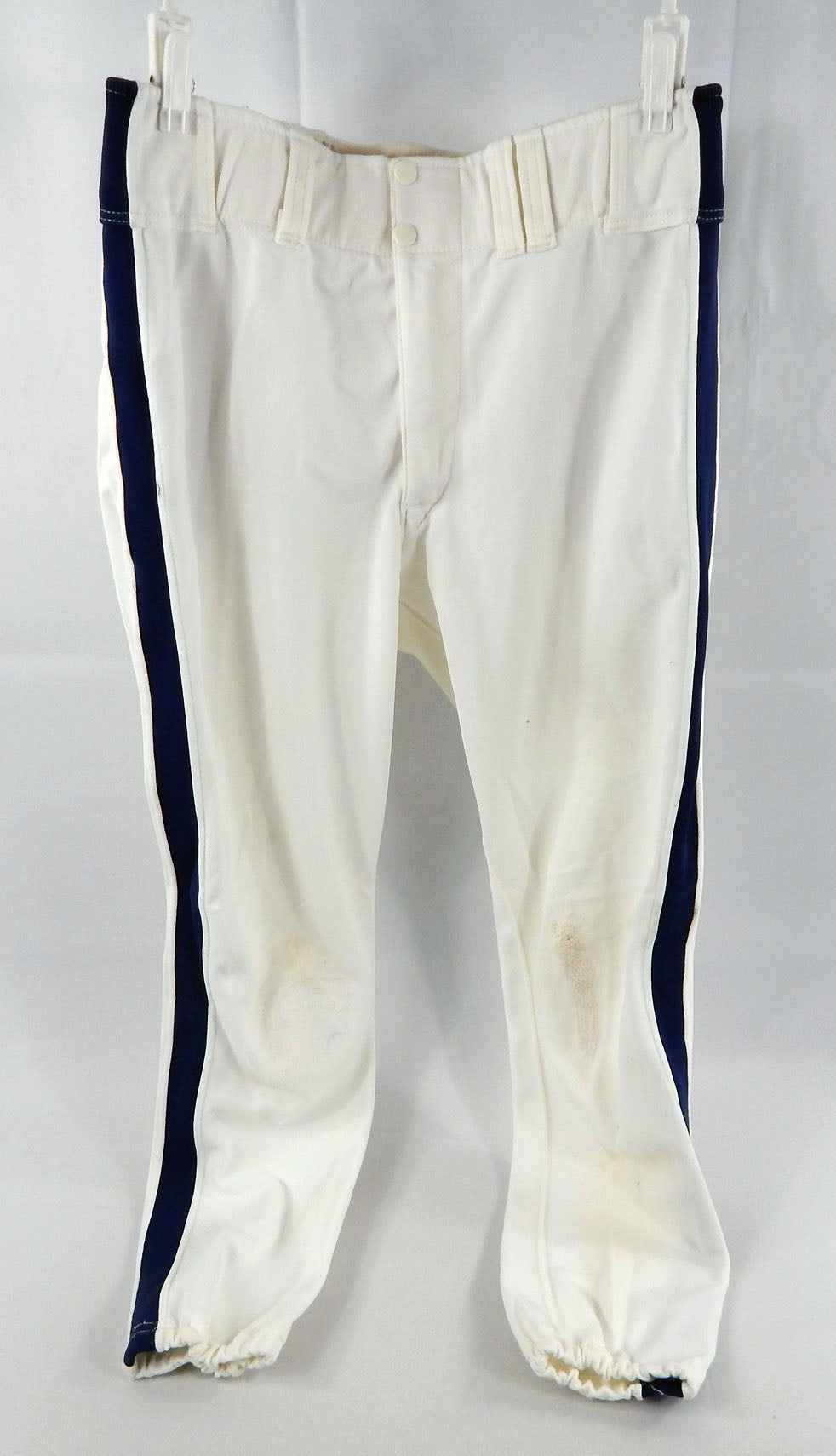 1991 Houston Astros Schiraldi Game Used White Pants 35 588