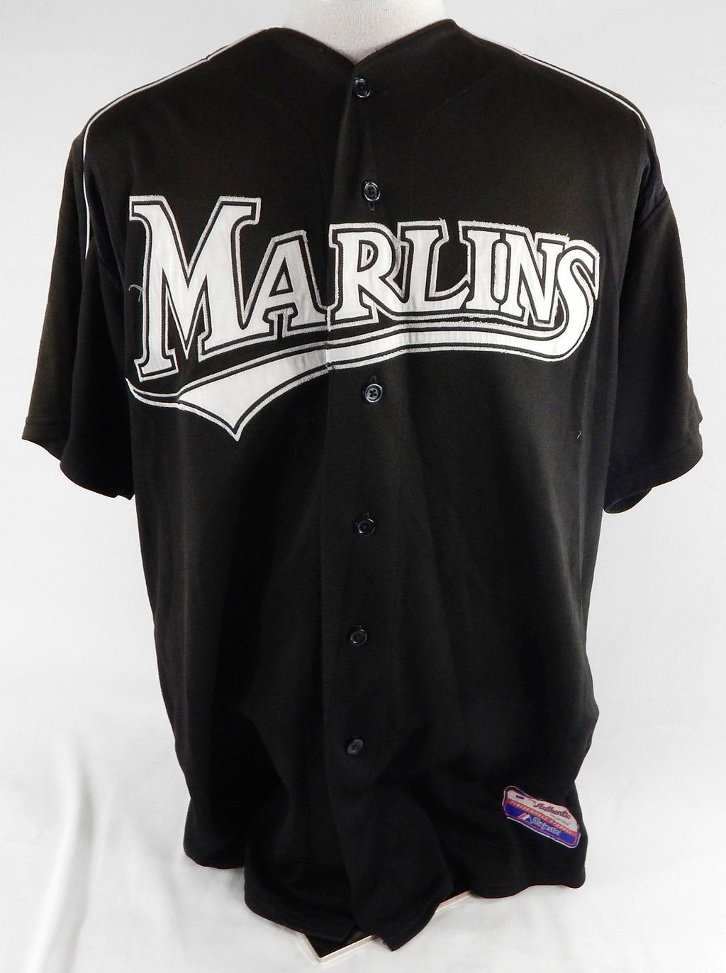 2003-06 Florida Marlins Ross Liersemann #26 Game Used Black Jersey BP XL 907