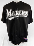 2003-06 Florida Marlins Ross Liersemann #26 Game Used Black Jersey BP XL 907