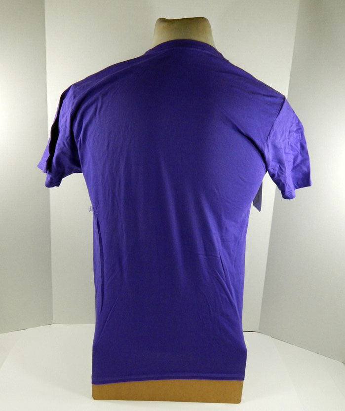 Mens Utah Jazz Authentic Purple Shirt Social Winter Tee NWT M 61S Pic2