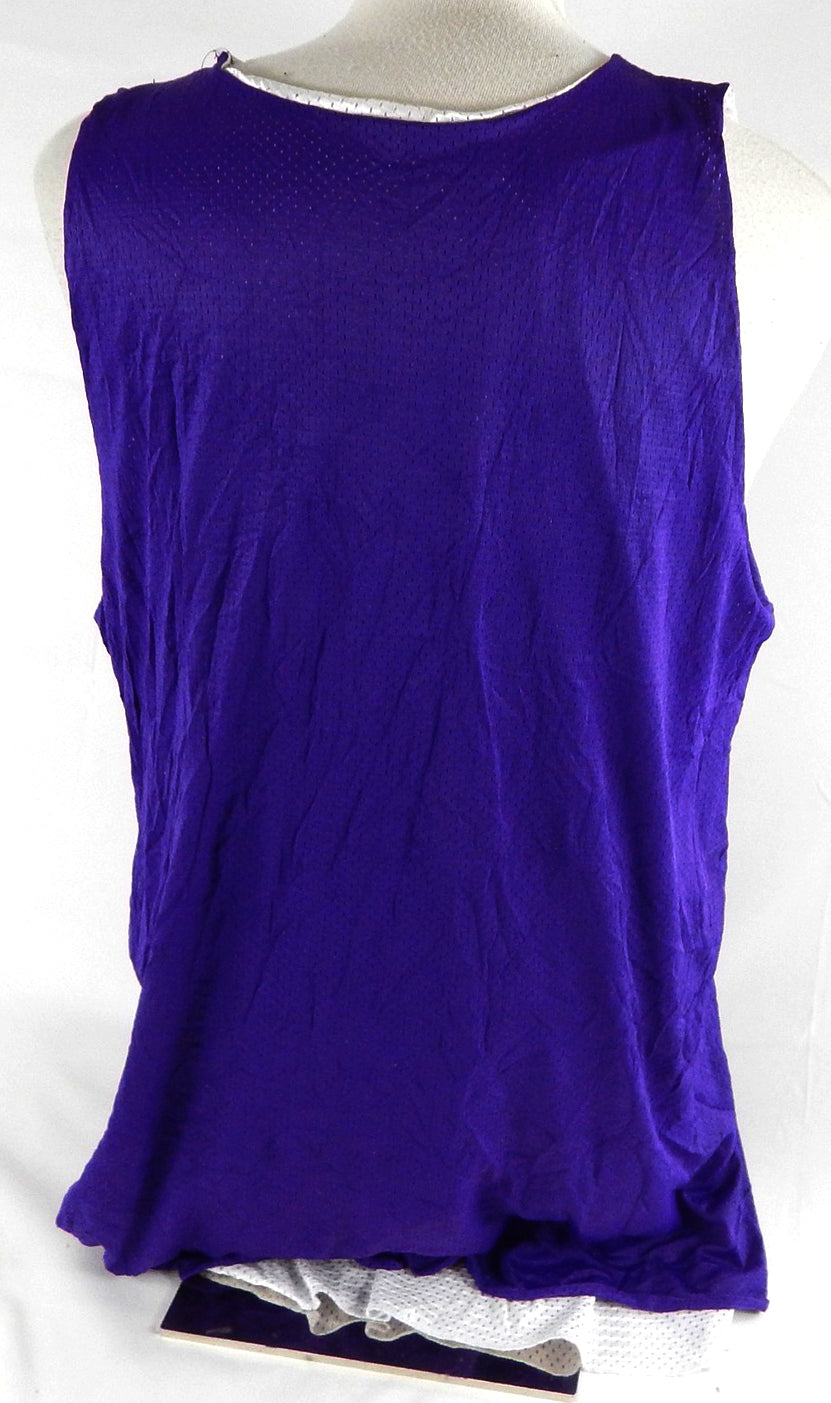 2002-06 2XL 017 New Orleans Hornets #24 Game Used Purple Practice Jersey Pic2