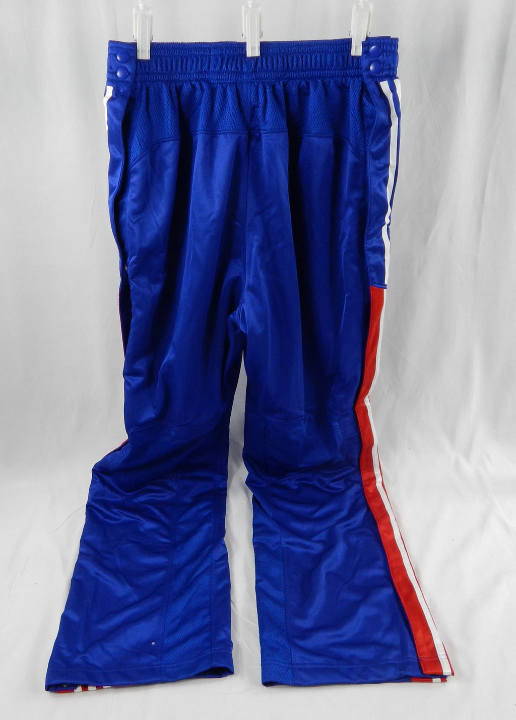 2010-11 Philadelphia 76ers  #1 Game Issued Blue Warm Up Pants XL+2 527 Pic2
