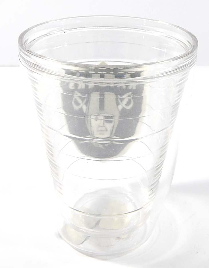 Oakland Raiders Team NFL Signature Series Patch Plastic Cup Pic2