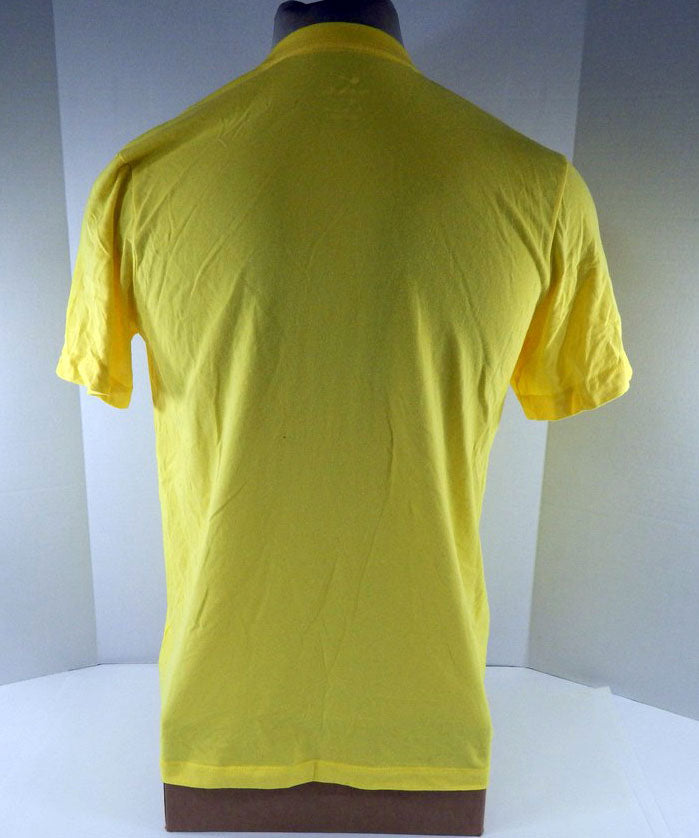 Mens Utah Jazz Authentic Yellow T-Shirt DriFit Logo Nike NWT M 86S Pic2