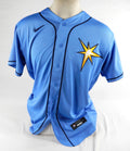 Tampa Bay Rays Sean Mullen #43 Game Used Blue Jersey BP ST 46 DP72398