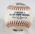 2023 Milwaukee Brewers National Game Used Baseball Freddy Peralta Joey Meneses 2