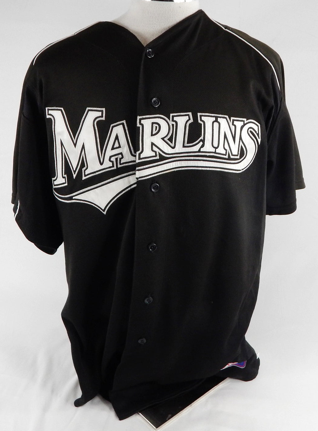 2003-06 Florida Marlins Diaz #98 Game Used Black Jersey BP XL 909