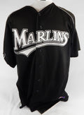 2003-06 Florida Marlins Diaz #98 Game Used Black Jersey BP XL 909