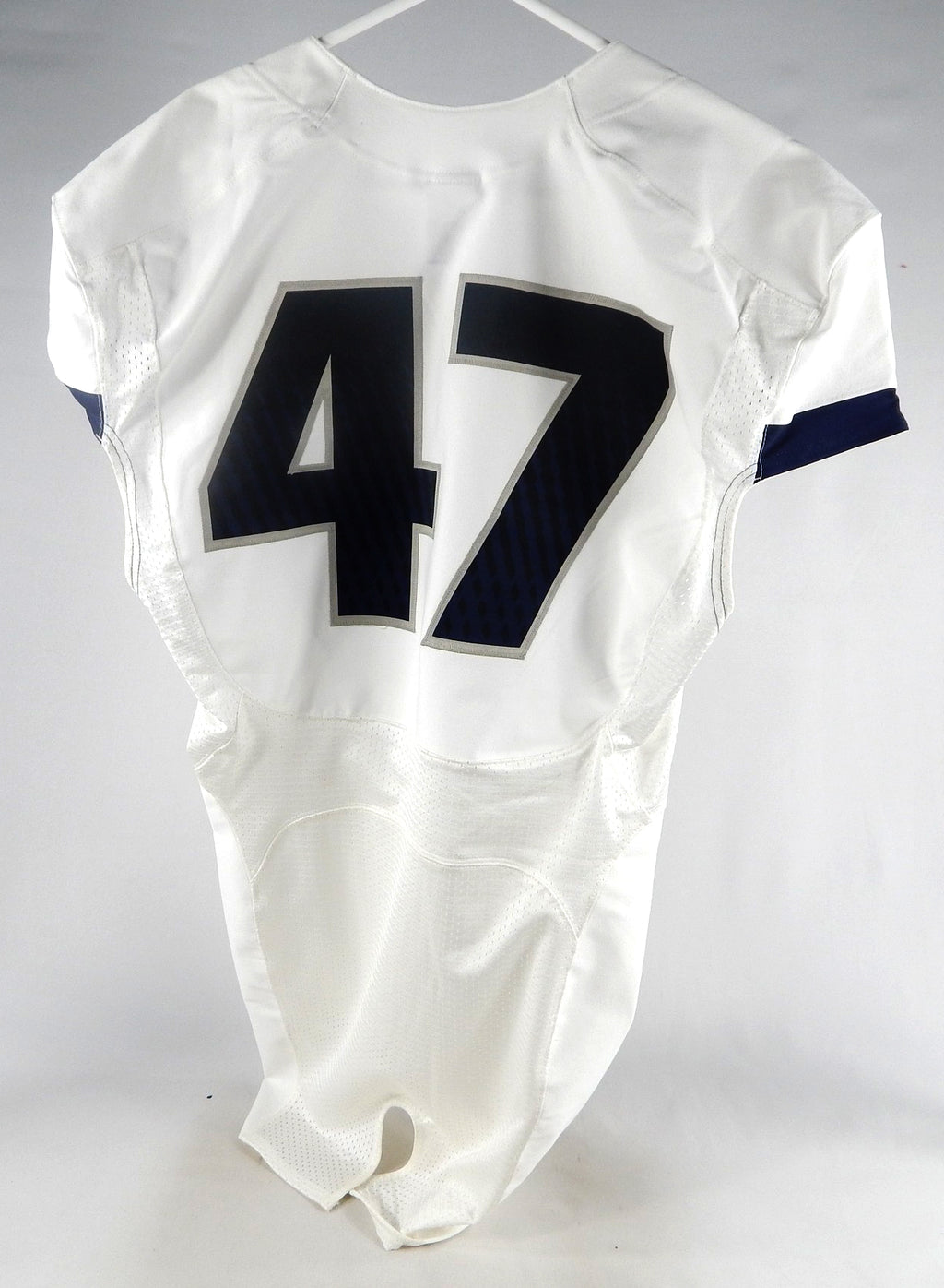 2013-15 Utah State Aggies #47 Game Used White Jersey NP R M 062 Pic2