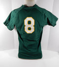 1990s Southern Oregon A's Athletics #8 Game Used Green Jersey Batting Practice 668
