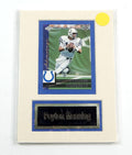 Peyton Manning Matted Trading Card & Name Plate 5" x 7" Ideal For Framing B