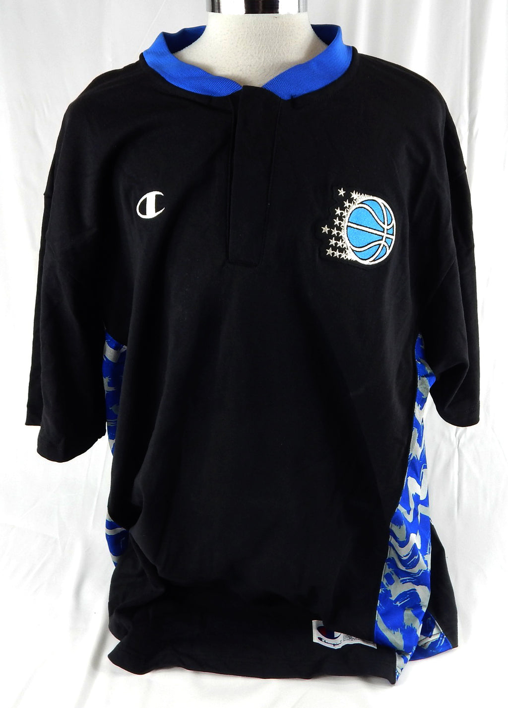 1990s Orlando Magic Game Issued Black Shooting Shirt XXXL 229