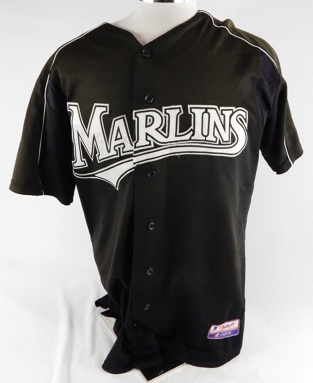2003-06 Florida Marlins Willy Jo Ronda #8 Game Used Black Jersey BP L 910