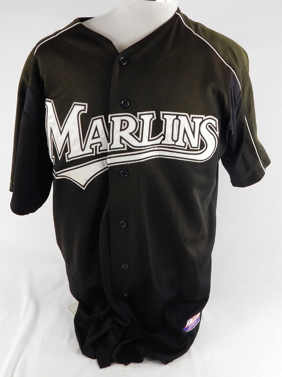 2003-06 Florida Marlins Martinez #39 Game Used Black Jersey BP XL 911