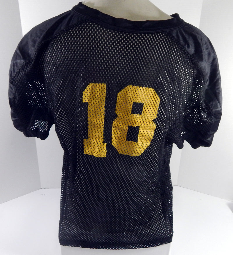 North Carolina Tar Heels UNC #18 Game Used Black Practice Football Jersey 97 Pic2
