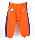 2016-18 Clemson Tigers Game Issued Pos Used Orange Game Pants Nike 32 023S