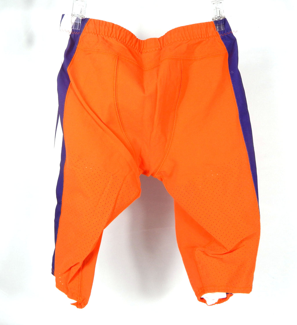 2016-18 Clemson Tigers Game Issued Pos Used Orange Game Pants Nike 36 024S Pic2