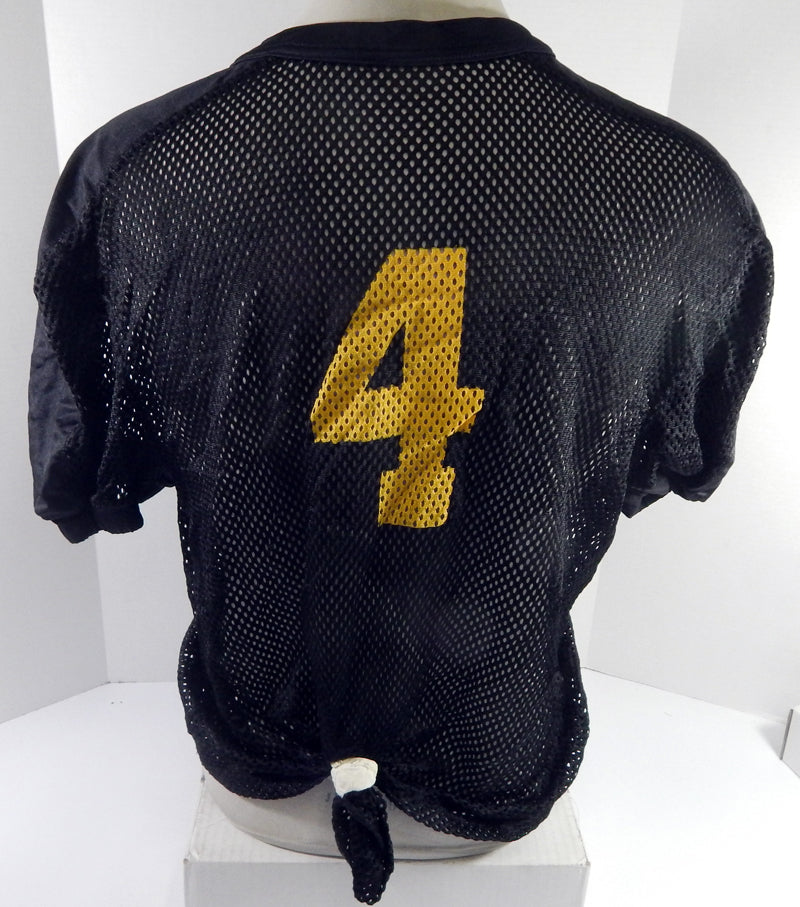 North Carolina Tar Heels UNC #4 Game Used Black Practice Football Jersey 498 Pic2