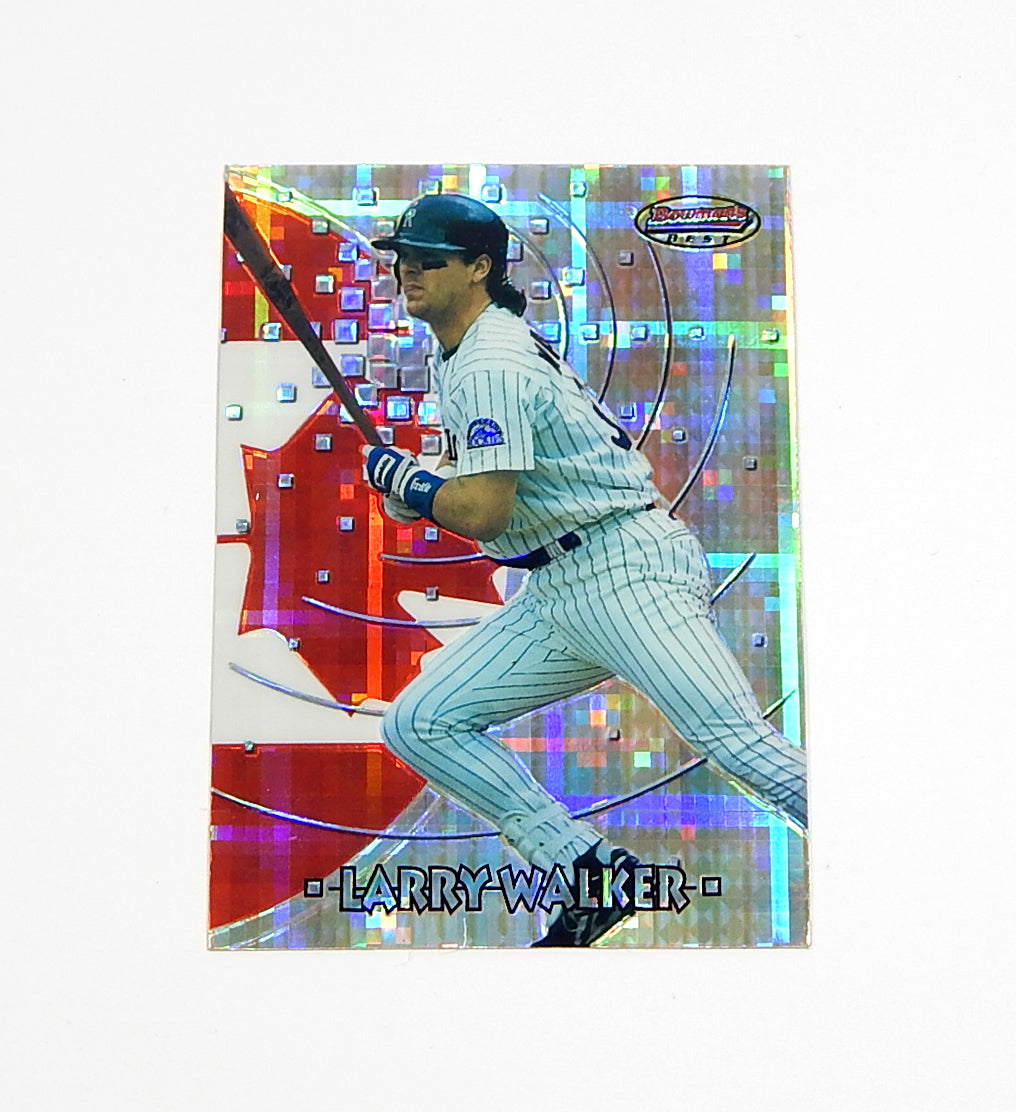 1997 Bowman International Best Atomic Refractor Larry Walker #BBI7 Nm/Mt