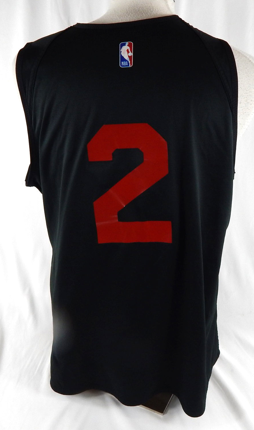2025-26 Atlanta Hawks Keaton Wallace #2 Game Used Black Practice Jersey L 036 Pic2