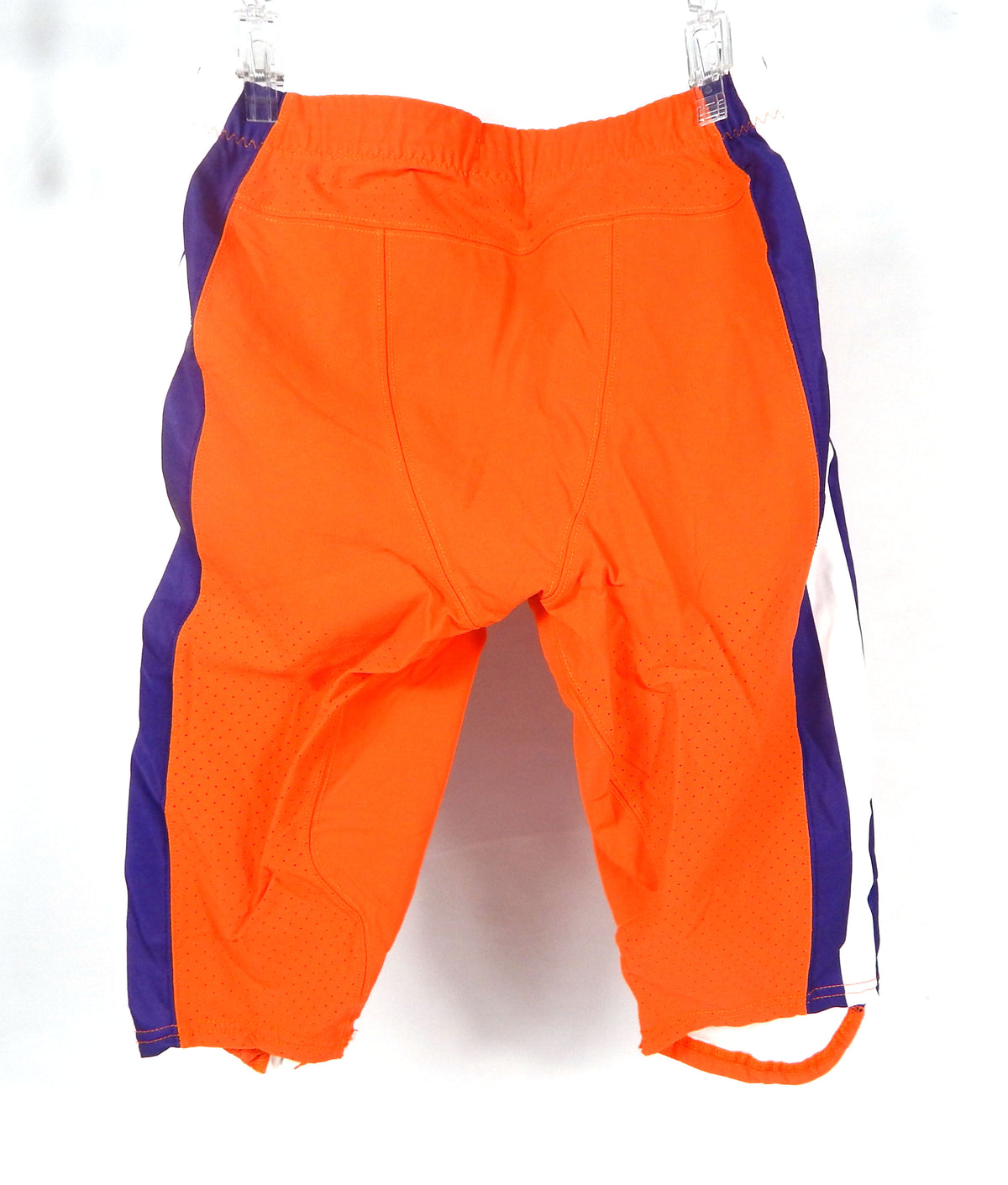 2016-18 Clemson Tigers Game Issued Pos Used Orange Game Pants Nike 34 025S Pic2