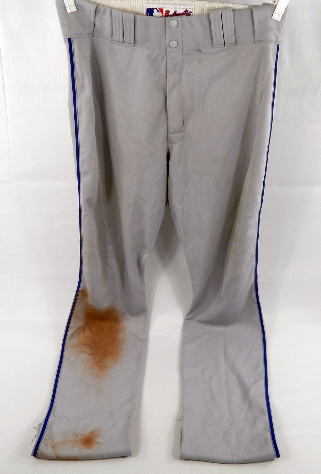 2010 New York Mets Angel Pagan #16 Game Used Grey Pants 35 599