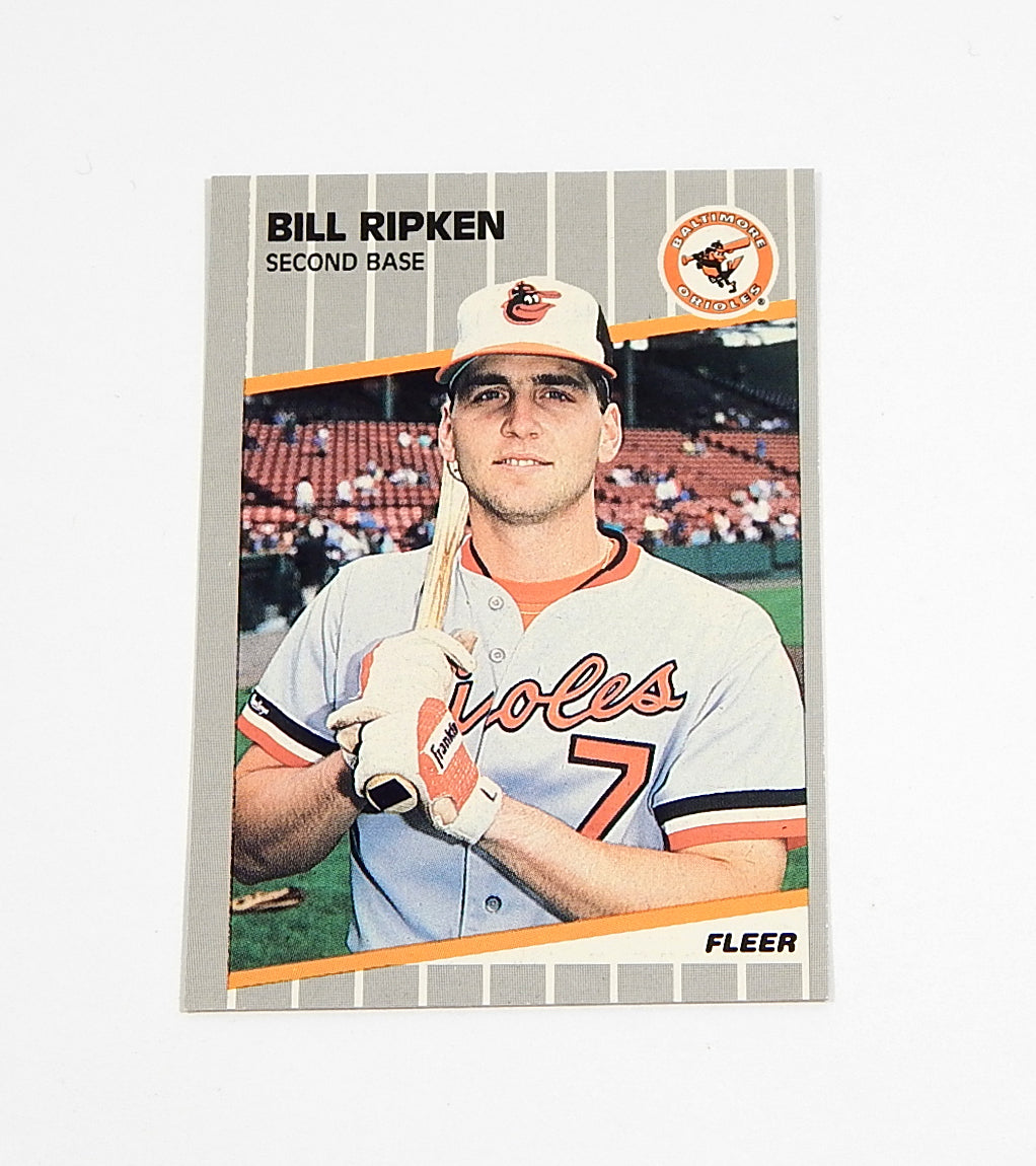 1989 Fleer Glossy Bill Ripken #616 Black Box Version Nm/Mt