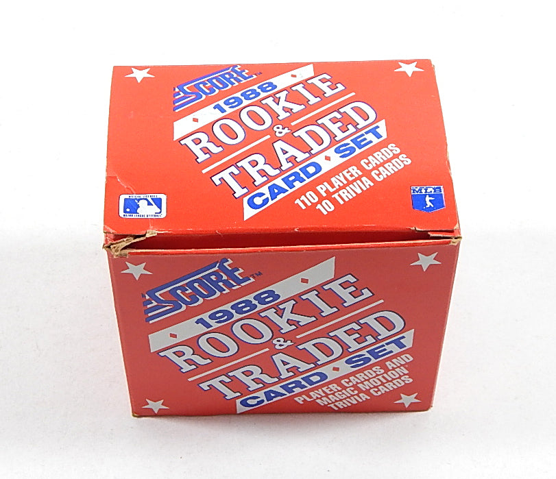 1988 Score Rookie & Traded Baseball Opened Factory Set (110) Biggio Alomar