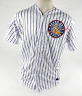 2023 Round Rock Express #12 Game Issued Pos Used White Jersey Marvel Defenders 0