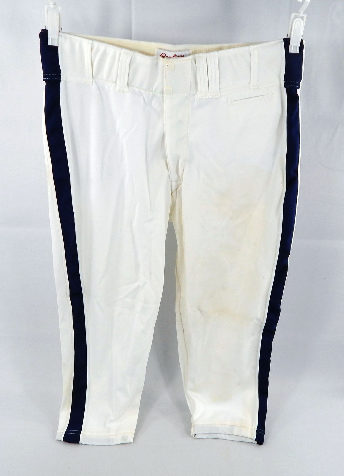 1991 Houston Astros Matt Galante #48 Game Used White Pants 38 601