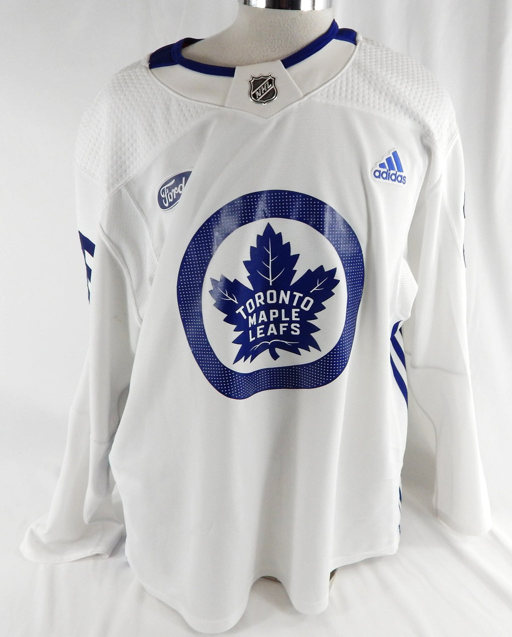 2018-19 Toronto Maple Leafs Conor Timmins #25 Game Used White Practice Jersey 3