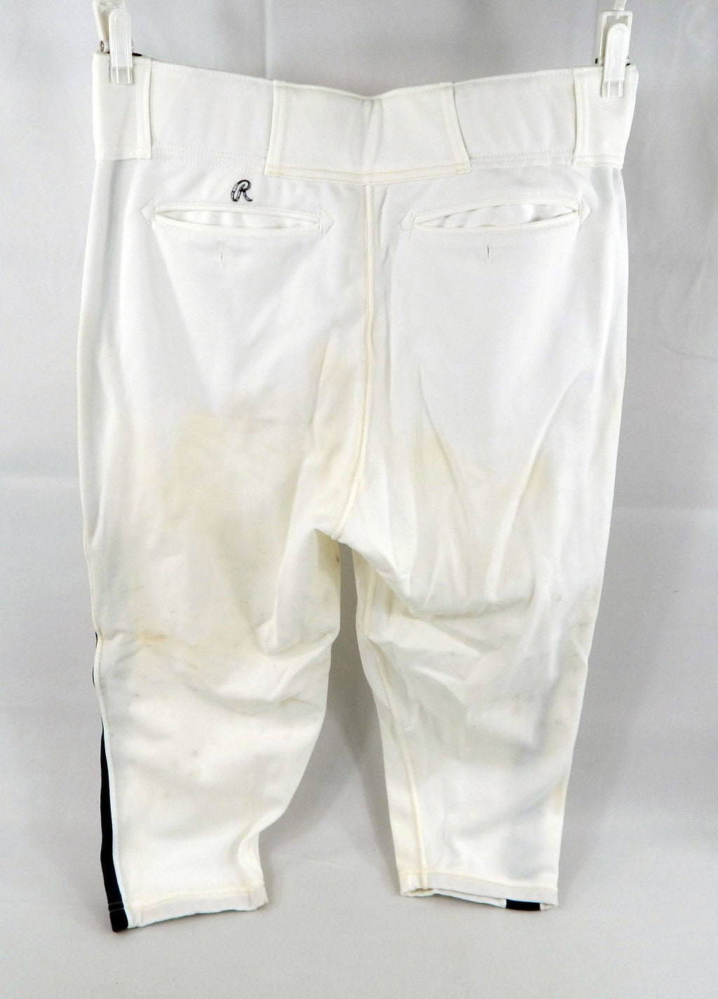 1991 Houston Astros Matt Galante #48 Game Used White Pants 38 601 Pic2