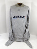 2000s Utah Jazz Team Issued Grey Long Sleeve Training Shirt 3XL DP60441