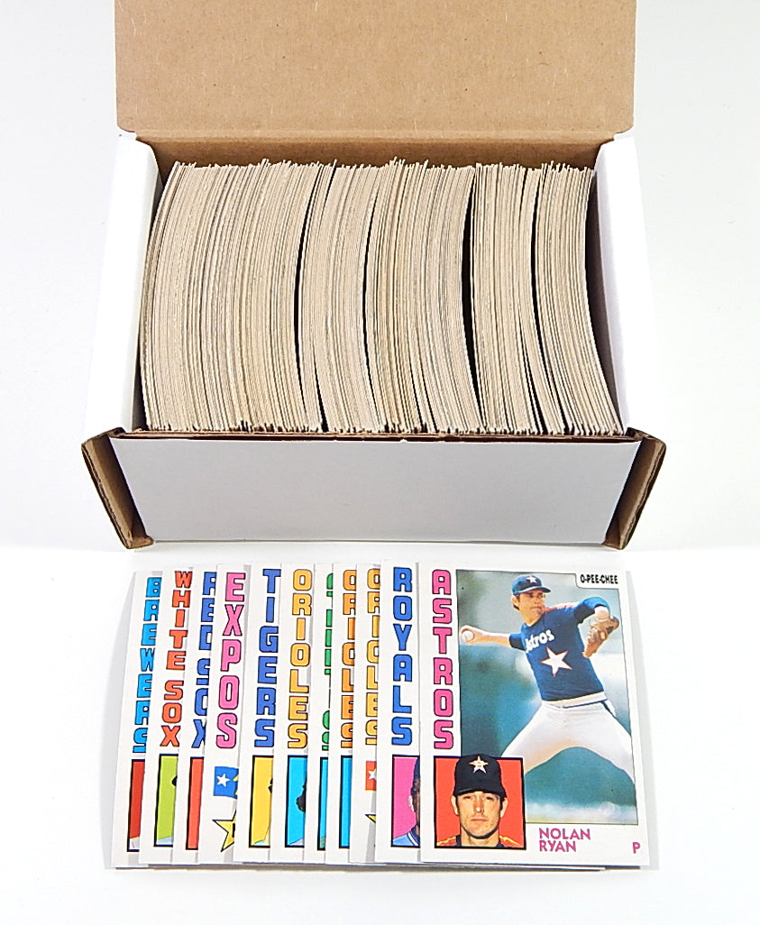 Lot of (250+) 1984 OPC O-Pee-Chee Baseball Assorted Stars Ryan Ripken Brett