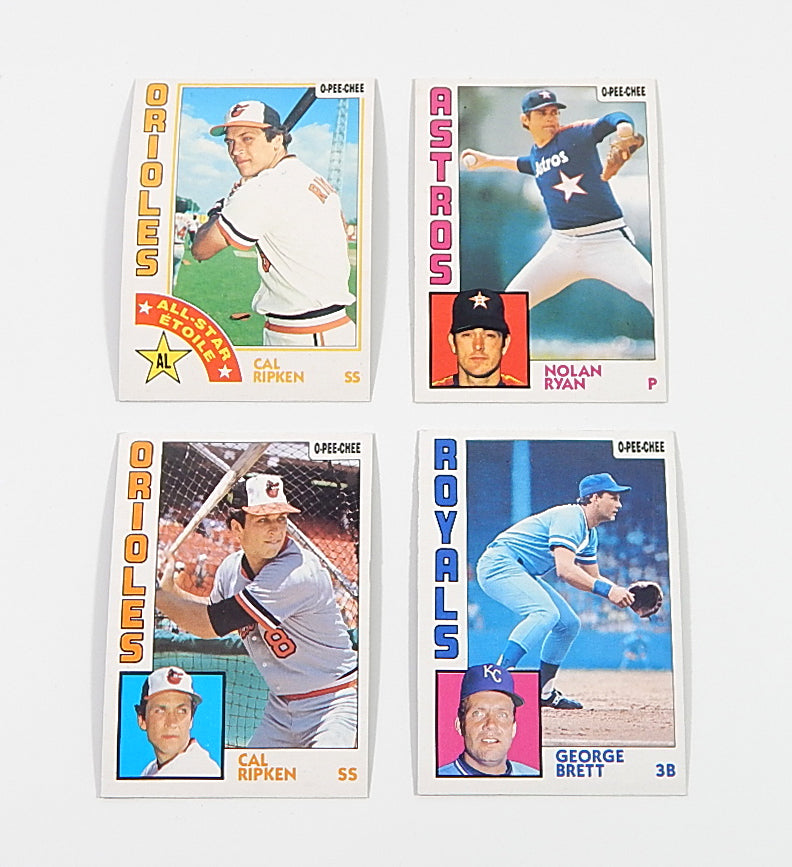 Lot of (250+) 1984 OPC O-Pee-Chee Baseball Assorted Stars Ryan Ripken Brett Pic2