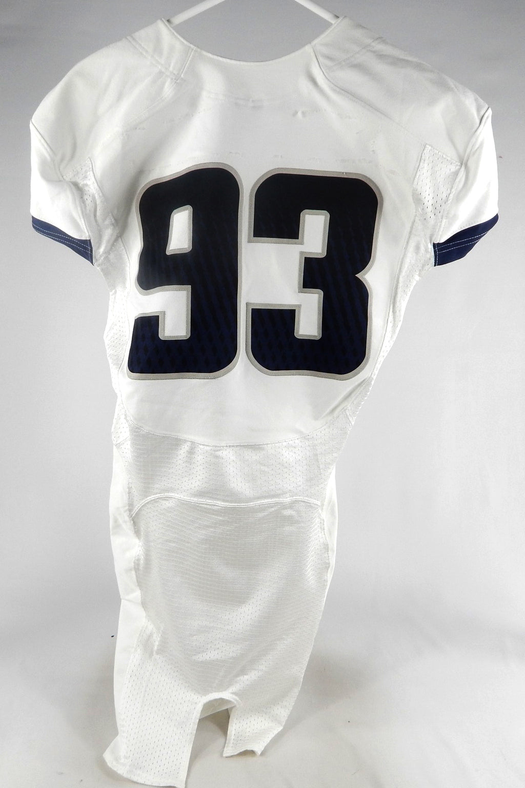 2013-15 Utah State Aggies #93 Game Used White Jersey NP Rem S 068 Pic2