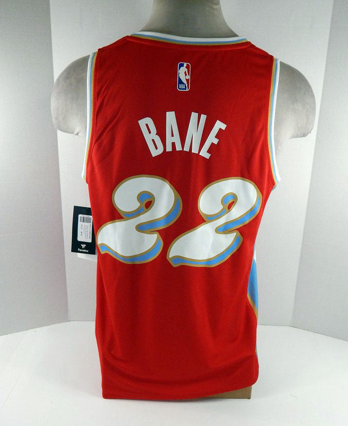 2024 Men Memphis Grizzlies Desmond Bane #22 Red Jersey City HWC Fanatics NWT M 8 Pic2