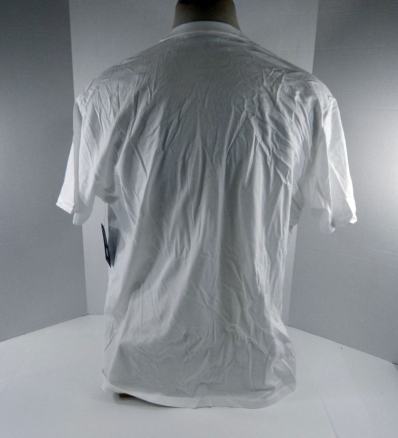 Mens  Utah Jazz  # Authentic White T-Shirt Star Wars Dark Side NWT 2XL  714640S Pic2