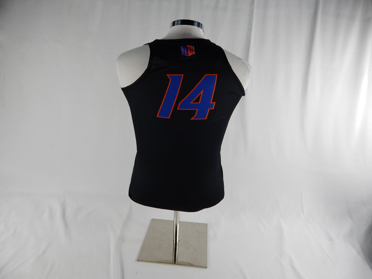 2019-20 Boise State Broncos #14 Game Issued Black Jersey Basketball S 157 Pic2