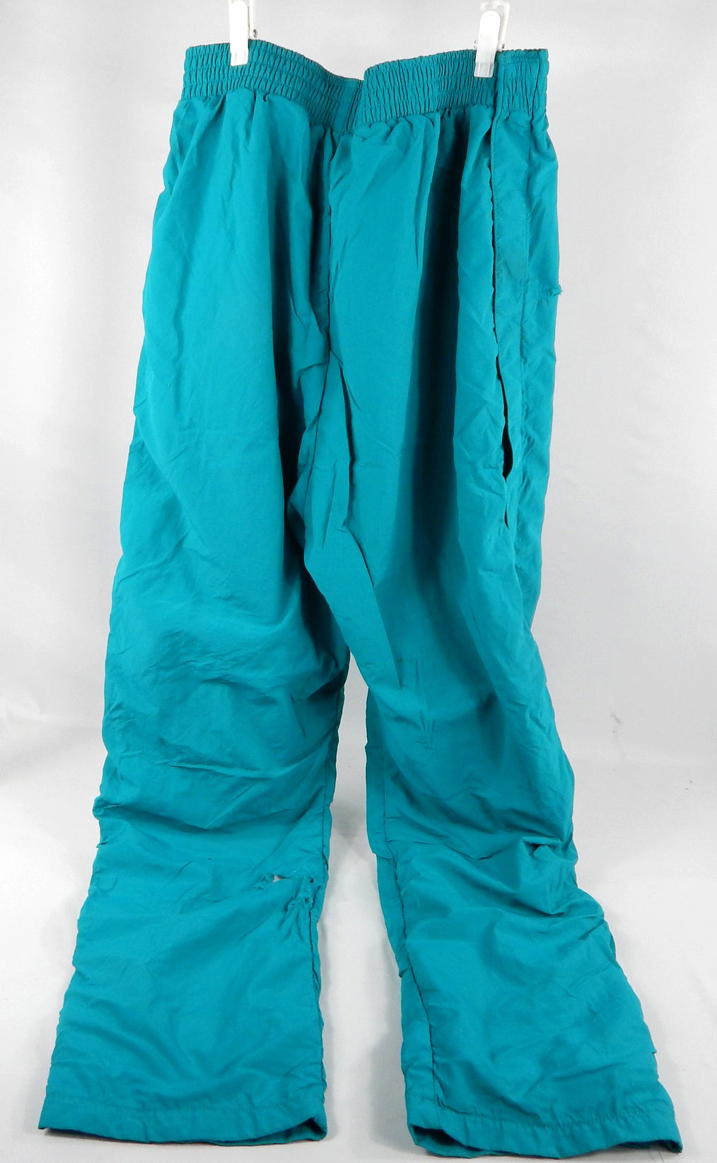 1997-98 Charlotte Hornets Tony Farmer #8 Game Used Blue Warm Up Pant 42 184 Pic2
