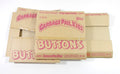 Lot of (3) 1986 Topps Garbage Pail Kids GPK Buttons Empty Boxes #465