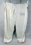 20001 Virginia Tech Hokies #6 Game Used White Baseball Pants 36 606